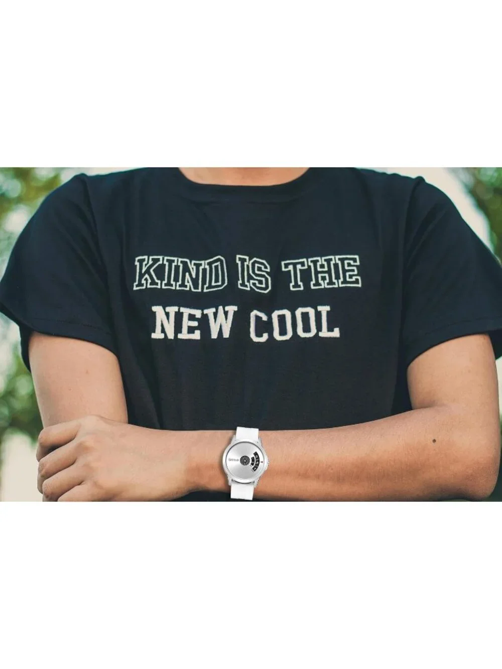 Men's All White Analog Quartz Design Fashion Waterproof Cool Unique Wrist Watch